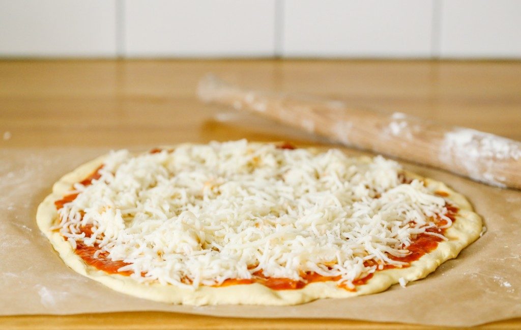 Make pizza from scratch 