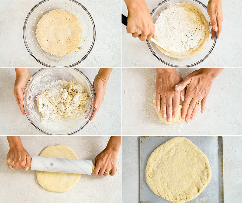 MAKE PIZZA FROM SCRATCH